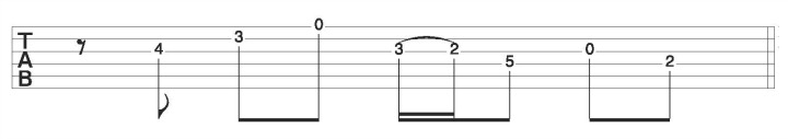 Breaking down a song riff 2