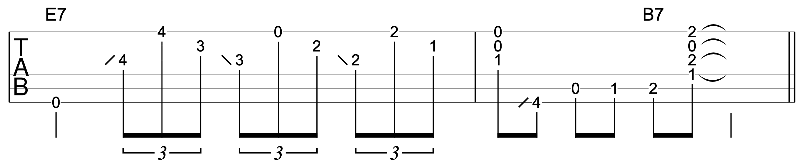 12 Bar Blues Acoustic Turnaround 3