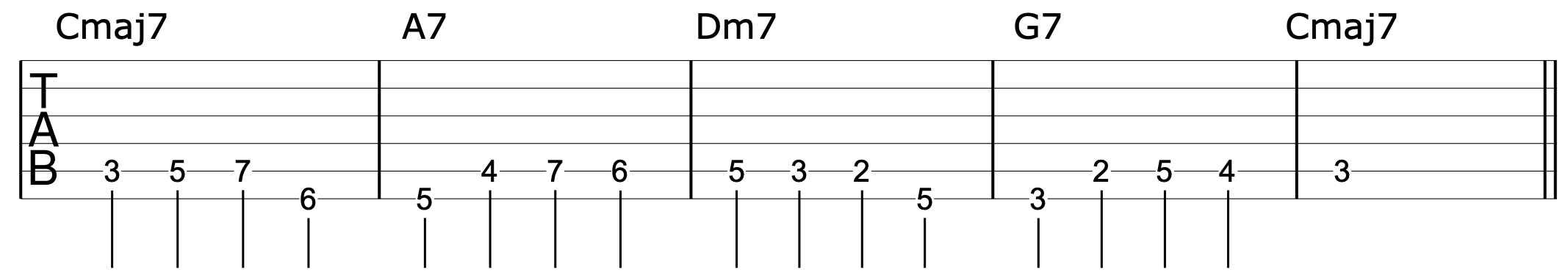 6 Levels Walking Bass Guitar 3-2