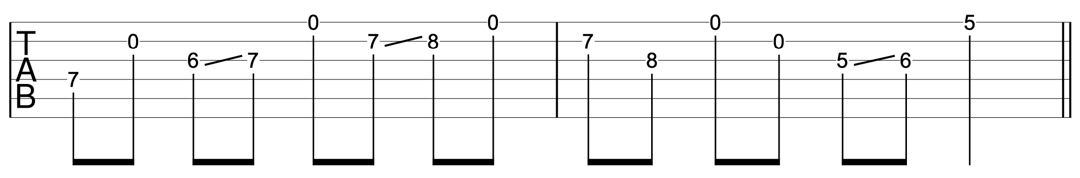 Acoustic Guitar Riff 4