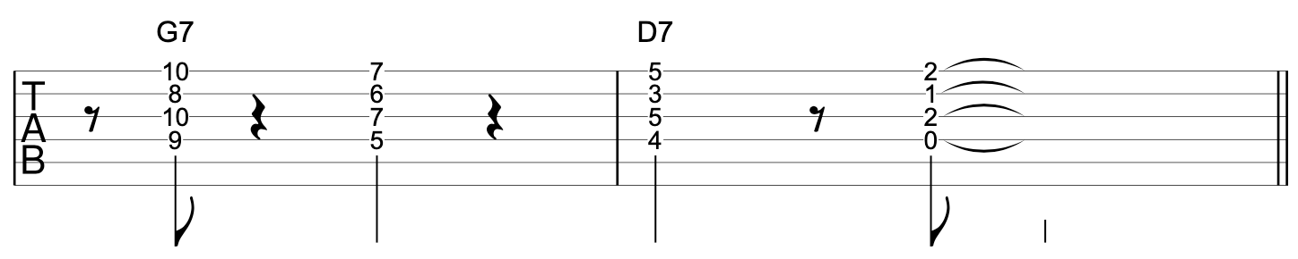 Block Chord Application Guitar 1-2