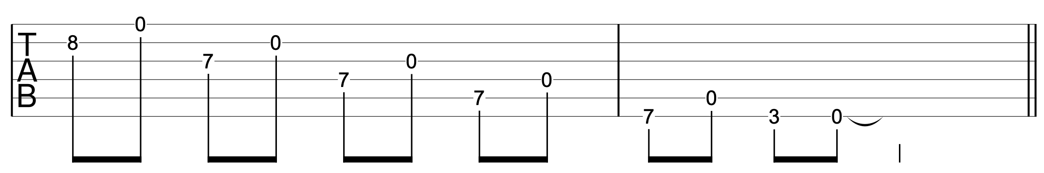 Break Out Open Position Open Strings 2