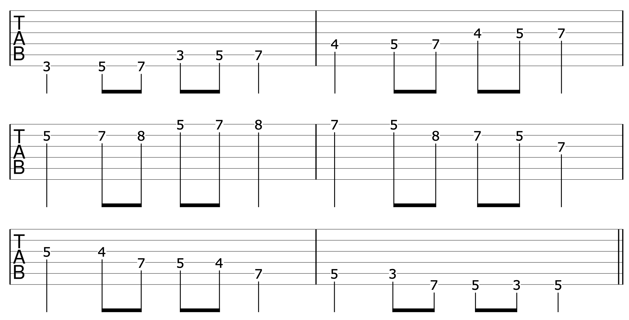 Creating With Rhythm Major Scale