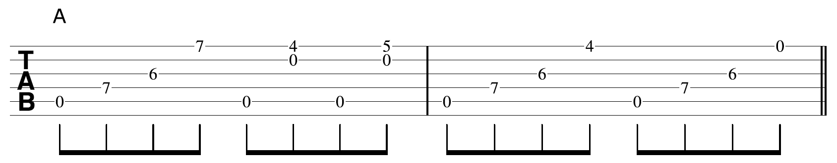 Creative Guitar Chord Example 2