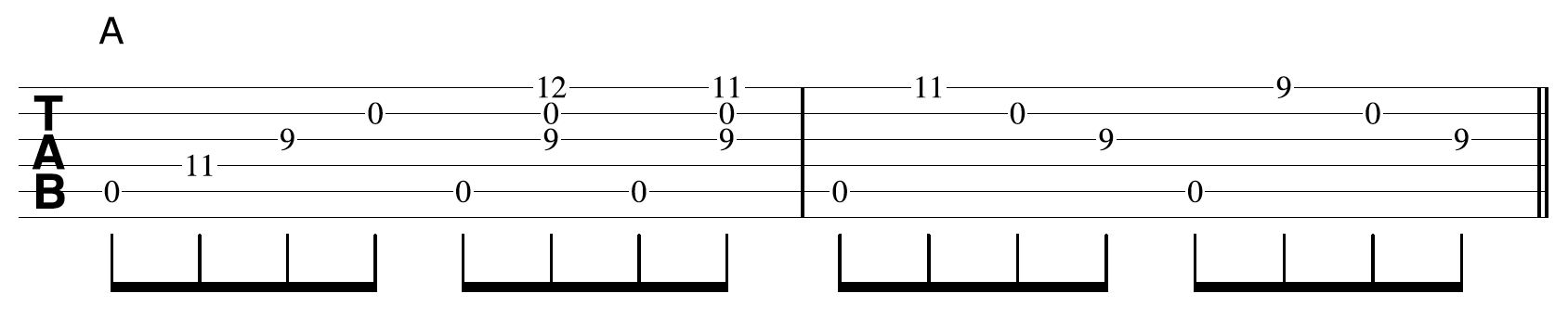 Creative Guitar Chord Example 3