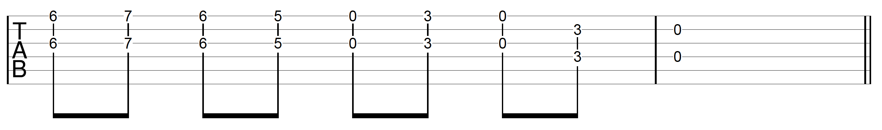 DADGAD Tuning Guitar 5th Riff 4