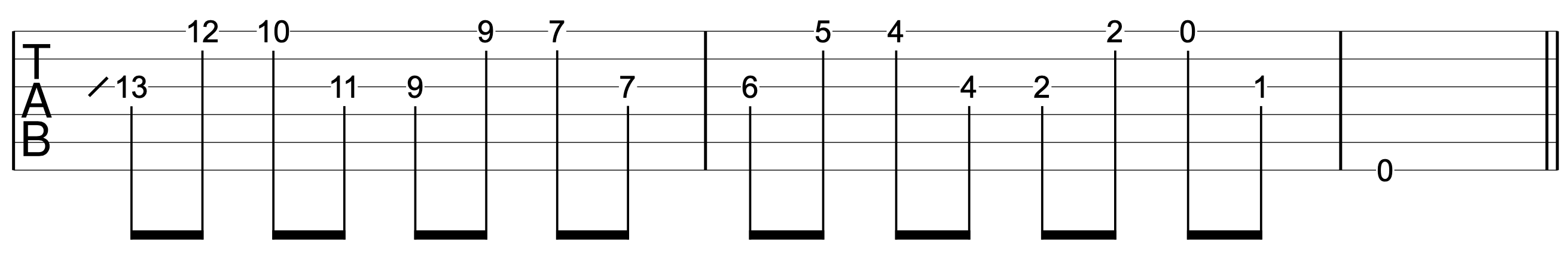 Using double-stops to play easy blues riffs! Full lesson on