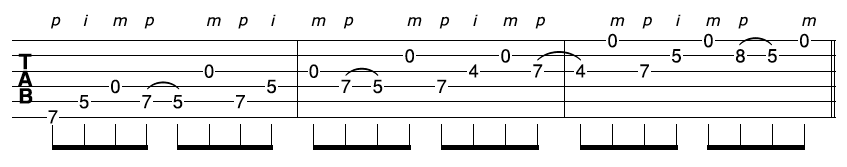 Fast Guitar Sequence 2-1