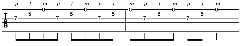 Fast Guitar Sequence 3-1