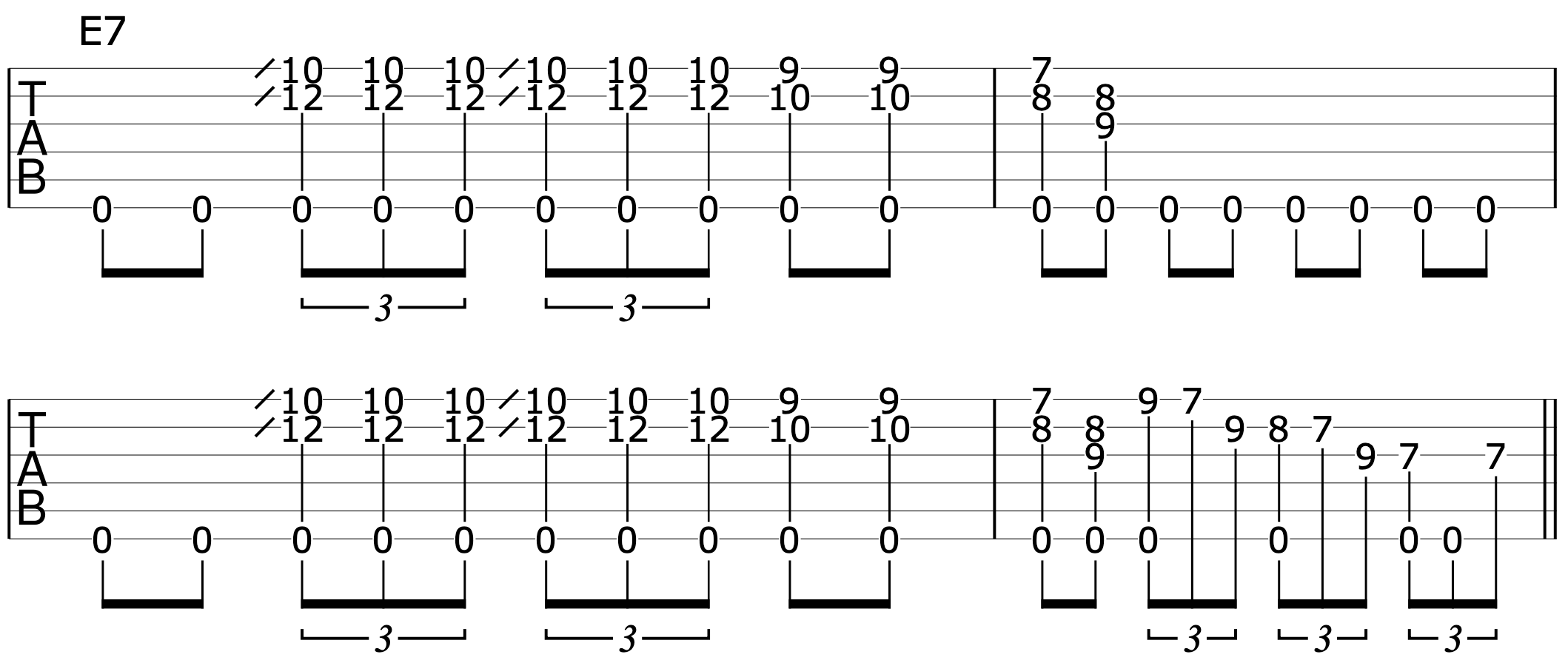 Fingerpicking Guitar Riff 2