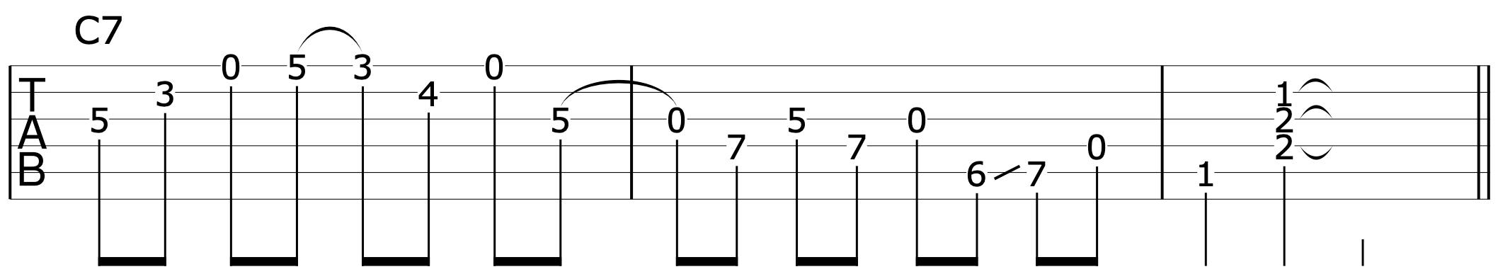 Fingerpicking Guitar Riff 5