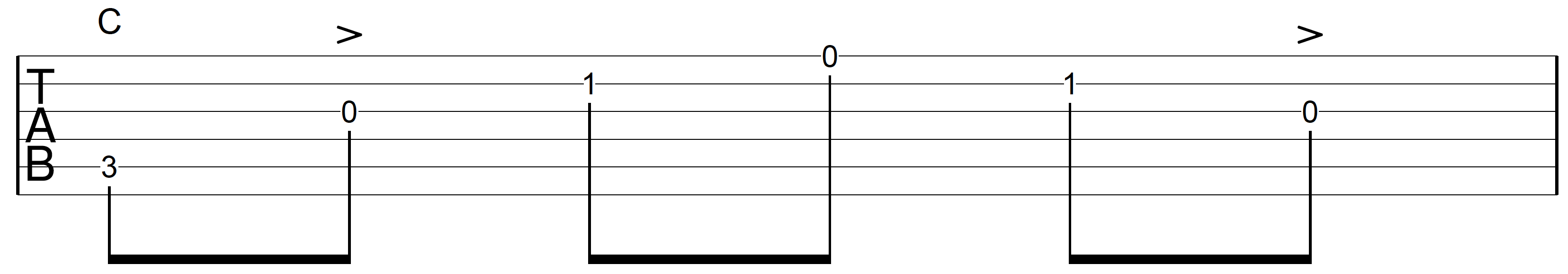 Fingerpicking Dynamic Exercise 1