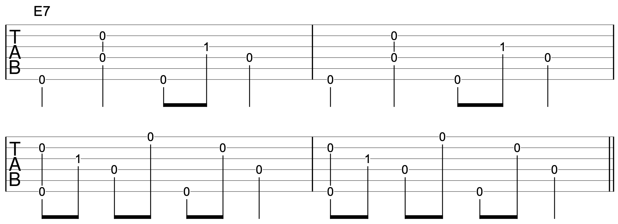 Fingerpicking Patterns Improvisation Drill 2