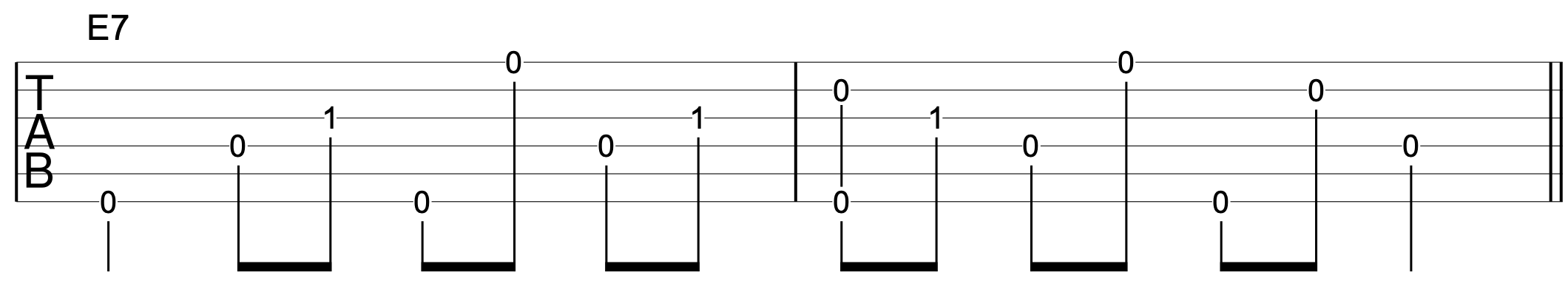Fingerpicking Patterns Improvisation Drill 3