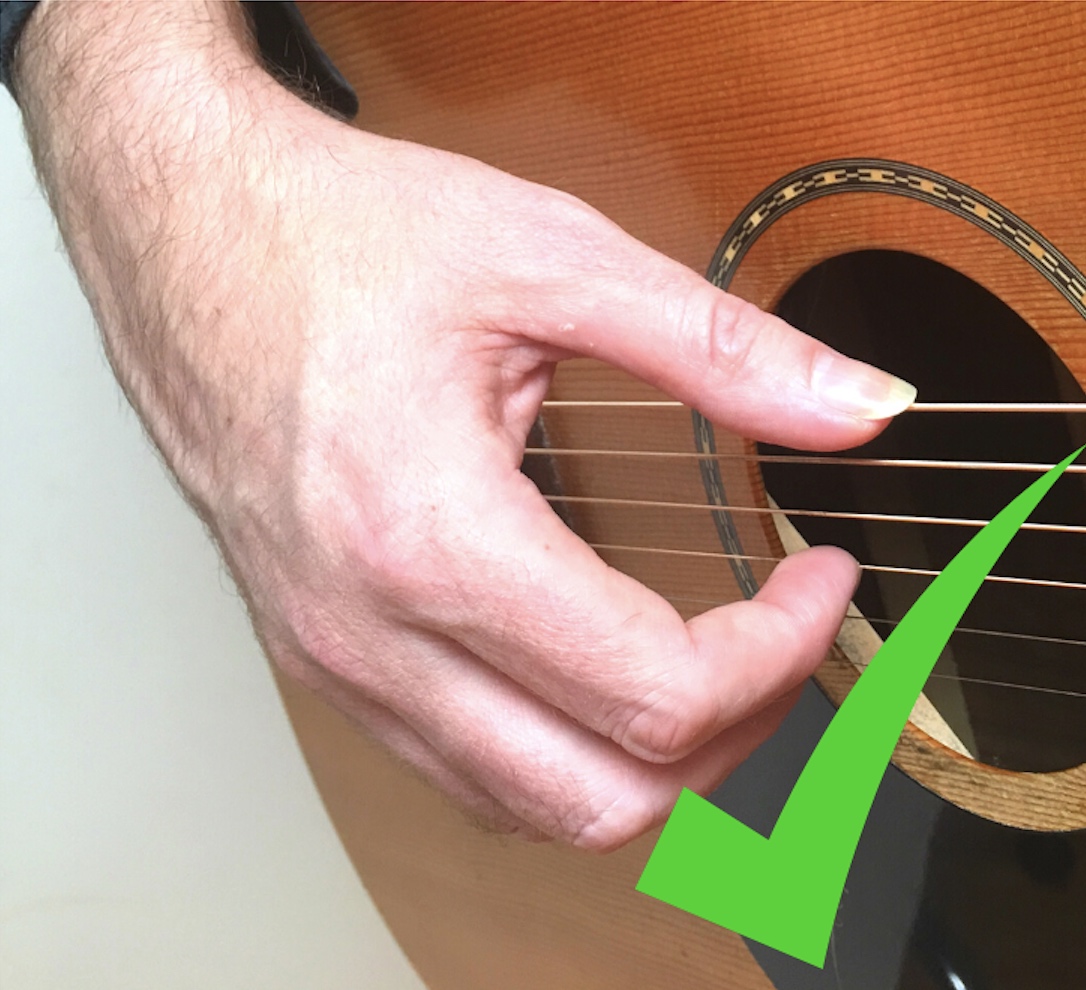 How To Play The Guitar With Long Nails - Durbin Rock