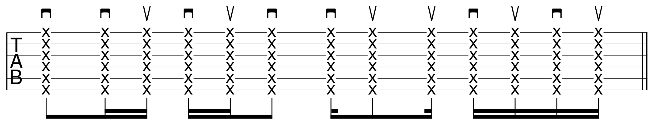 Funk Guitar Rhythm 2
