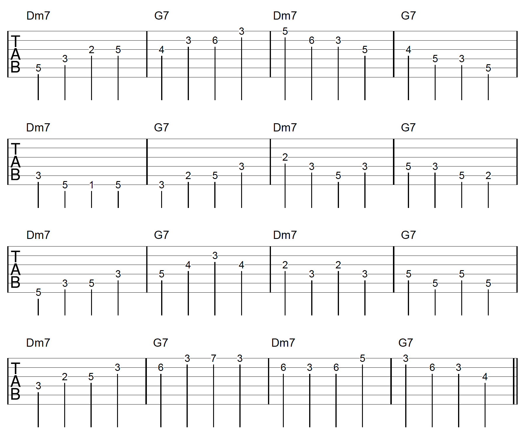 Guitar Arpeggio Solo Connection Exercise