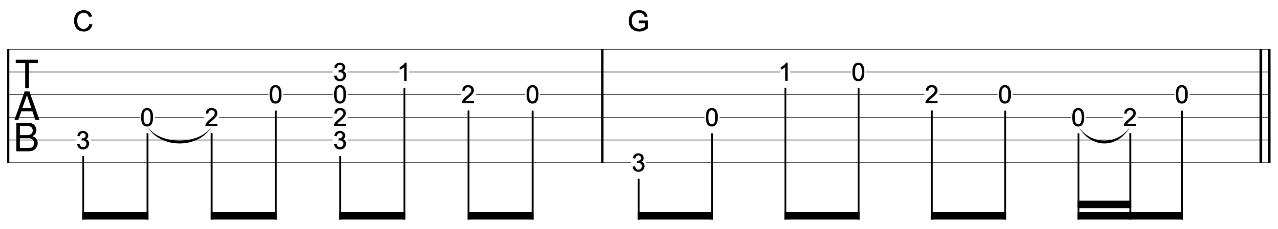 Guitar Chord Embellishment Example 3-2