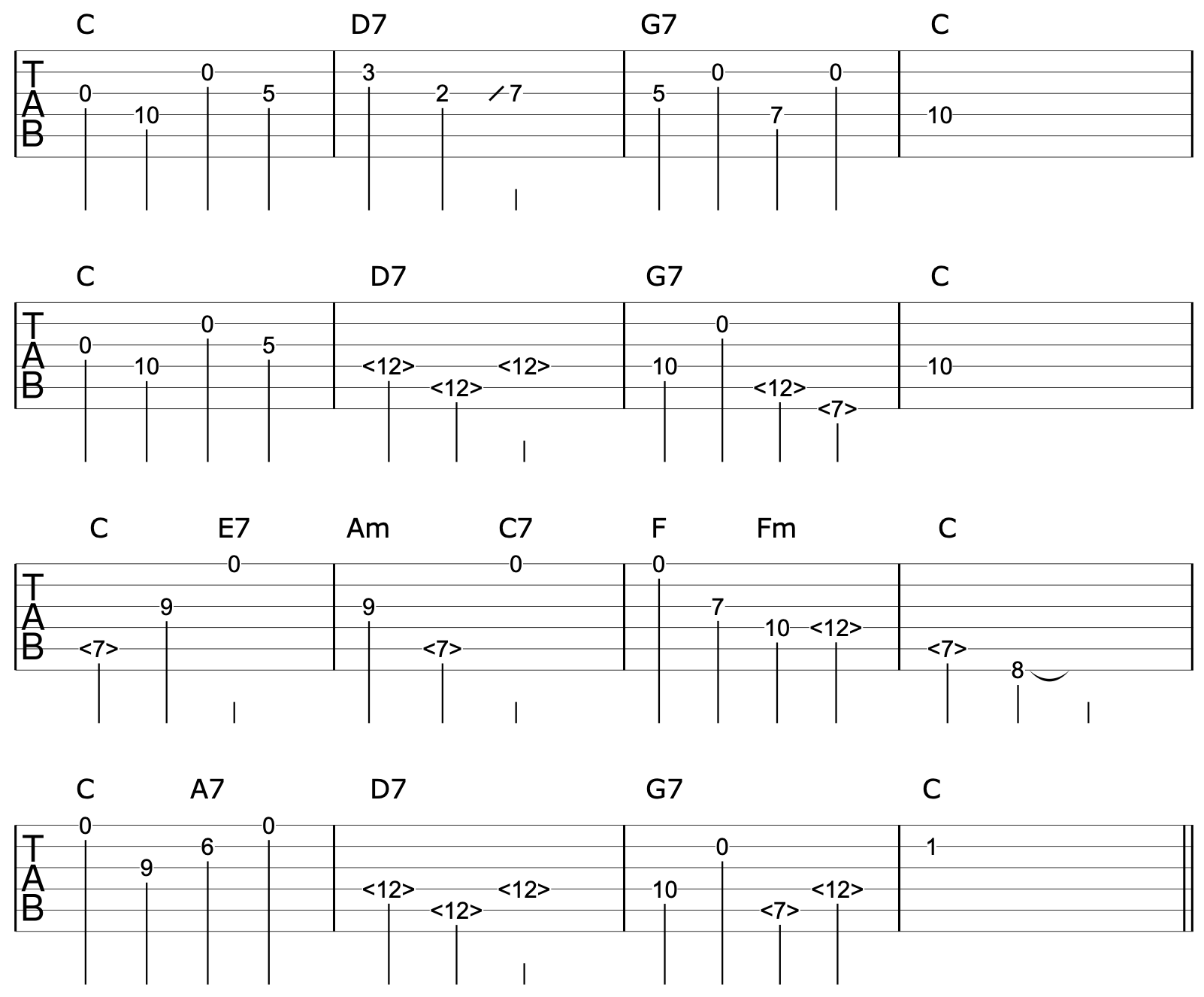 Guitar Melody Tips Fingerpicking 8