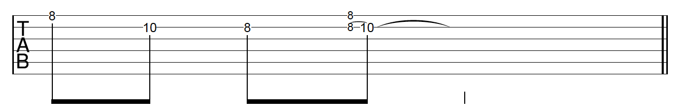 Guitar Riff Workout Integration Riff 3