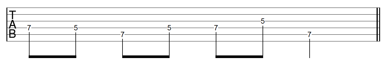 Guitar Riff Workout Melodic Variation 2