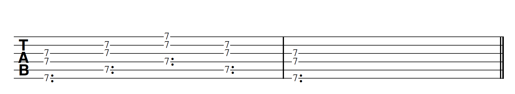 Harp Harmonic Pattern 3 Notes Together Bm7/11