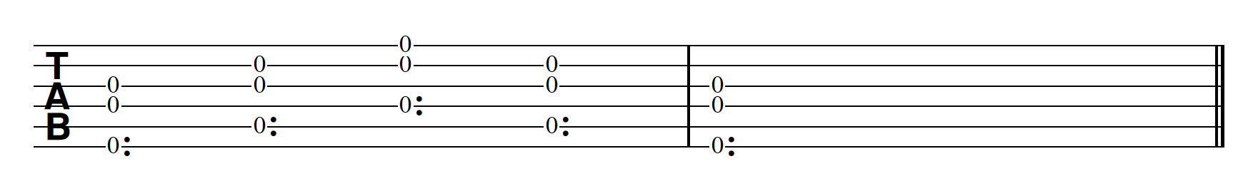 Harp Harmonic Pattern 3 Notes Together