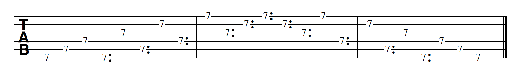 Harp Harmonic Pattern Extended Arpeggio Bm7/11