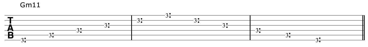 Gm11-Harmonics