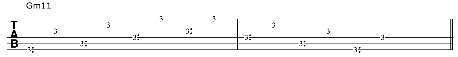 Gm11 Harp Harmonics