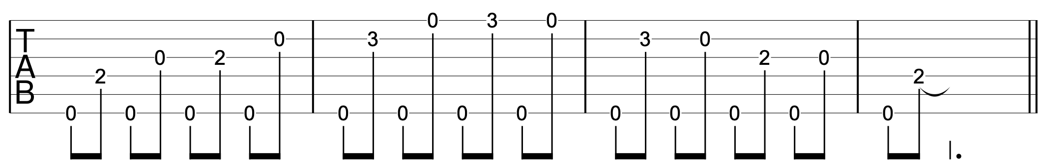 Hybrid Picking Guitar Exercise 3
