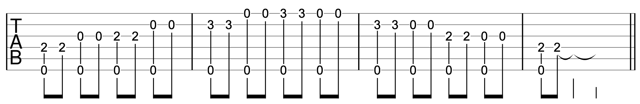 Hybrid Picking Guitar Exercise 4
