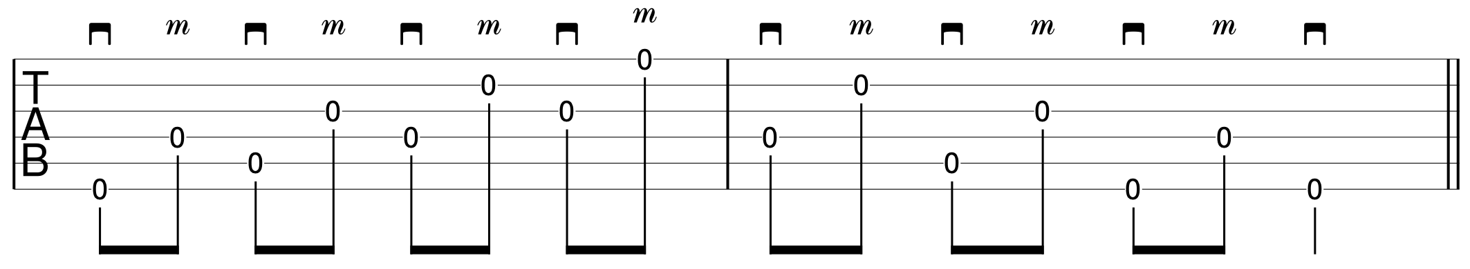 Hybrid Picking Guitar Beginners Drill 3