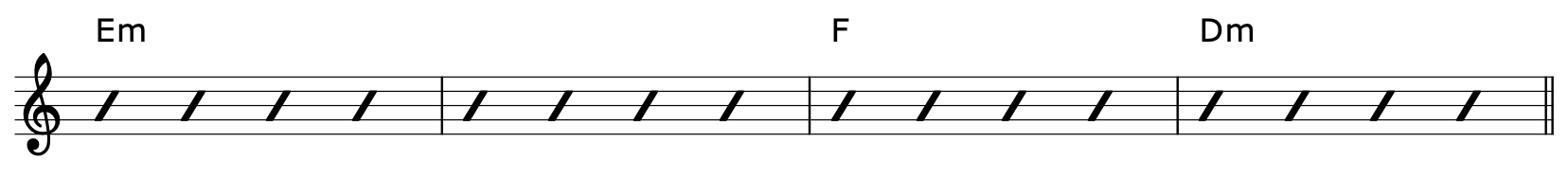 Modal Chord Progression E Phrygian