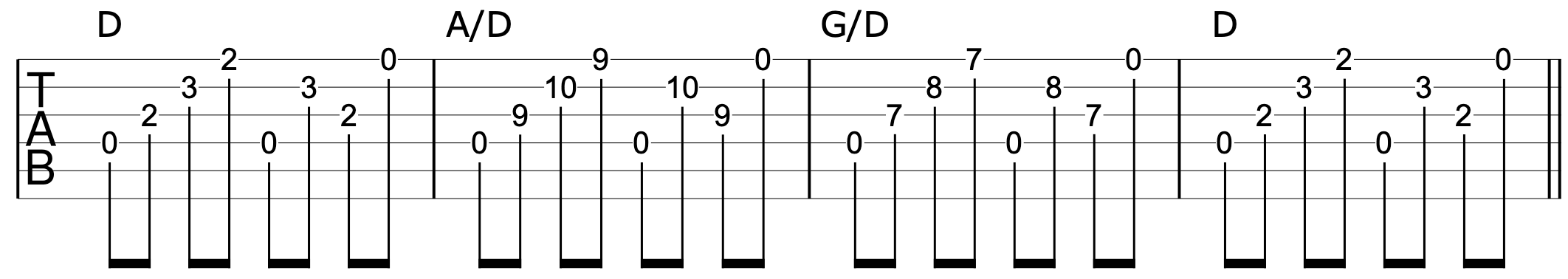 Play Guitar Up Fretboard Open Chords 2