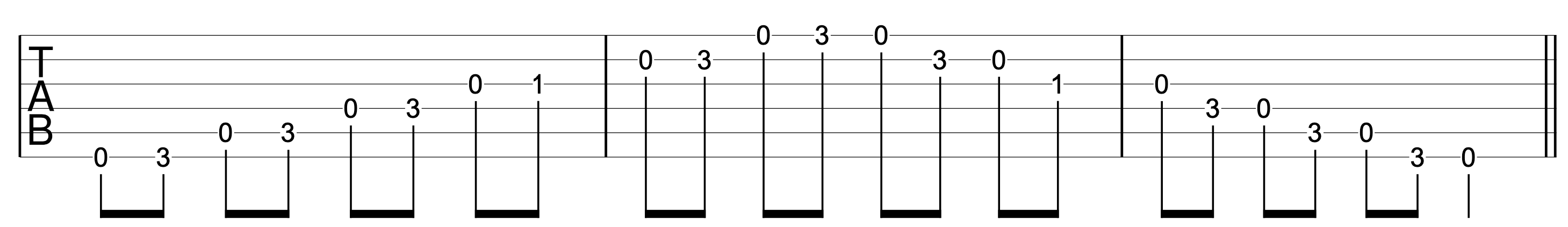 DADGAD-Blues-Scale