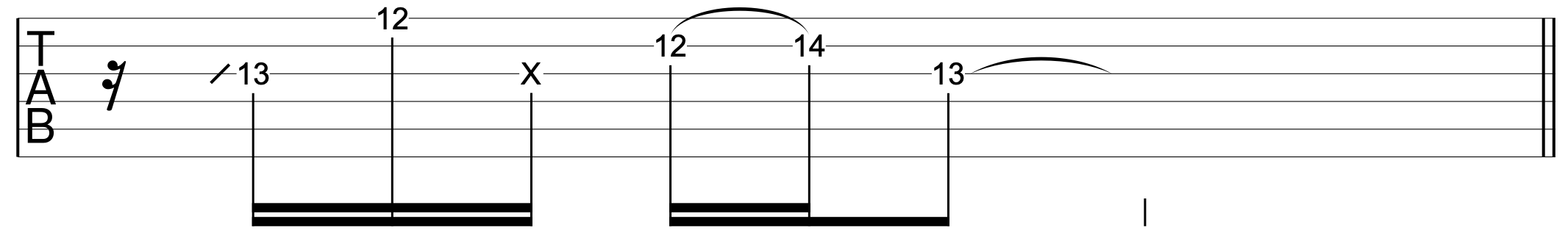 Rhythm Fill Guitar Riff 3