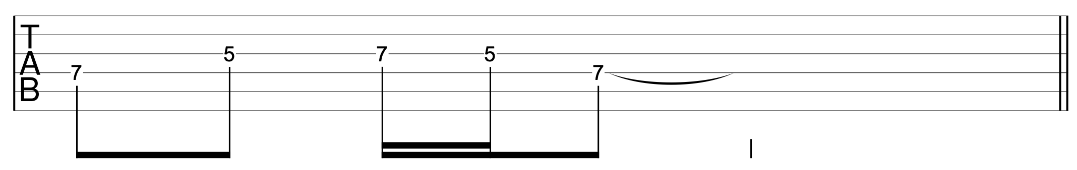 Rhythm Guitar Fills Beginners 2