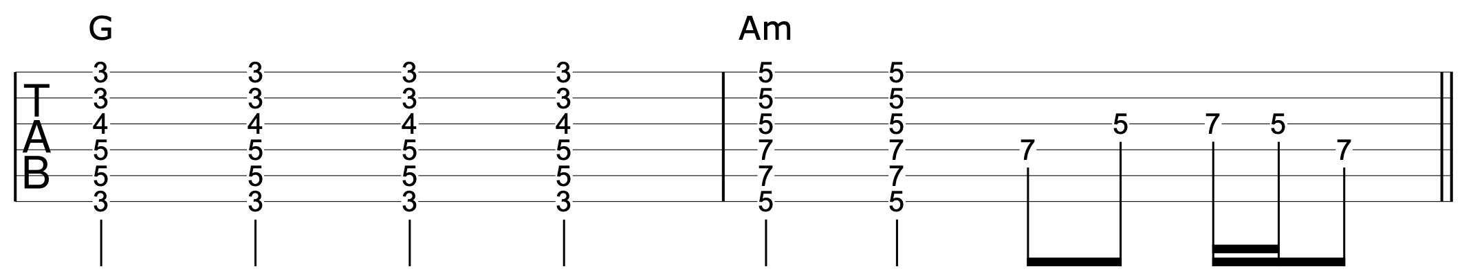 Rhythm Guitar Fills Beginners 3