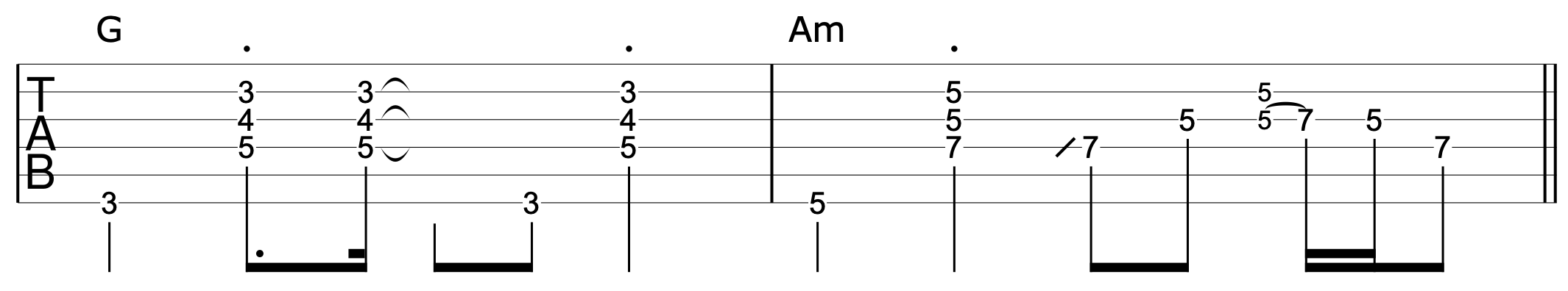 Rhythm Guitar Fills Beginners 6