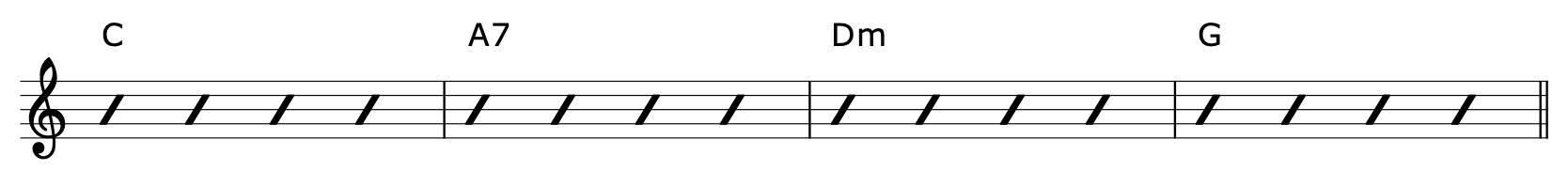 Secondary Dominant Chord Progression 4