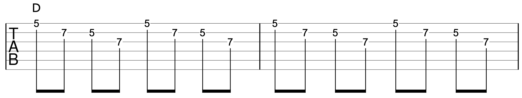 Suspended Triads Guitar Comfortably Numb 1