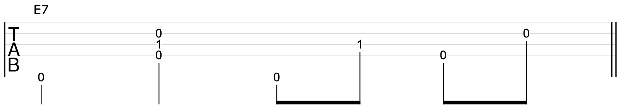 Travis Picking Pattern 5