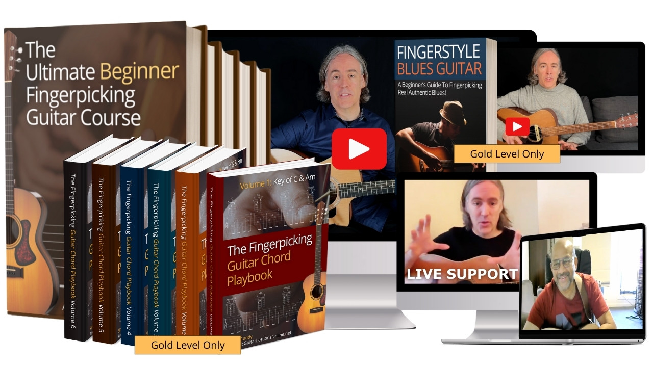 Fingerpicking Guitar Course Cominded Image