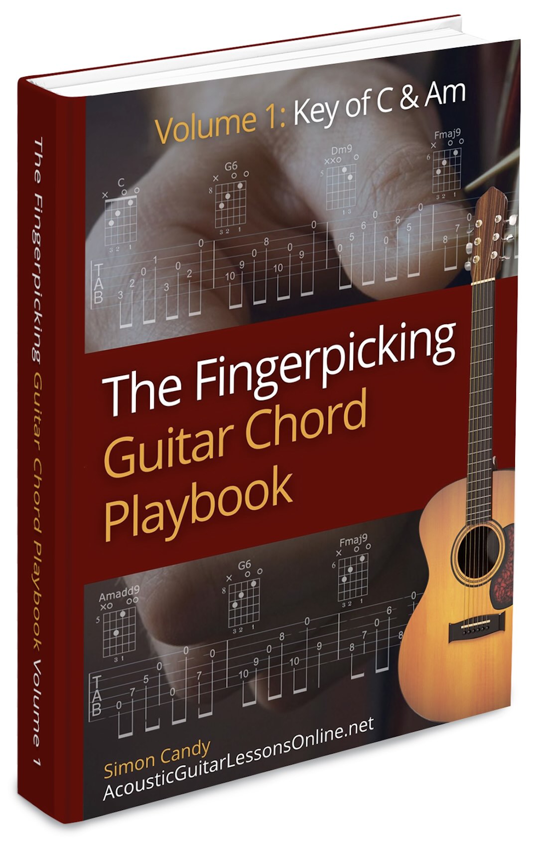 Fingerpicking Guitar Chord Playbook Vol 1