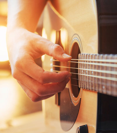Fingerpicking Acoustic Guitar Pic