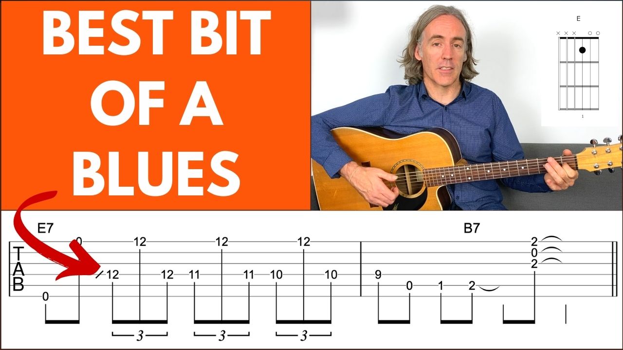 Blues Turnaround Guitar Video Page Pic
