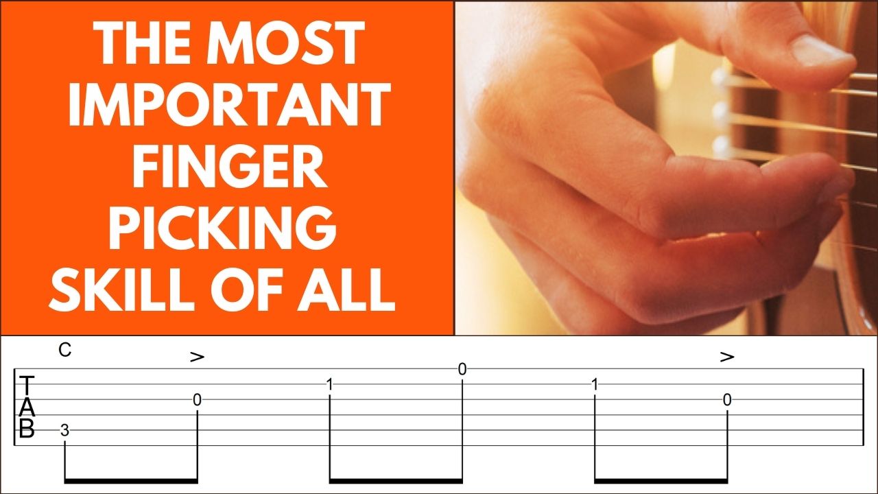 3 finger picking guitar