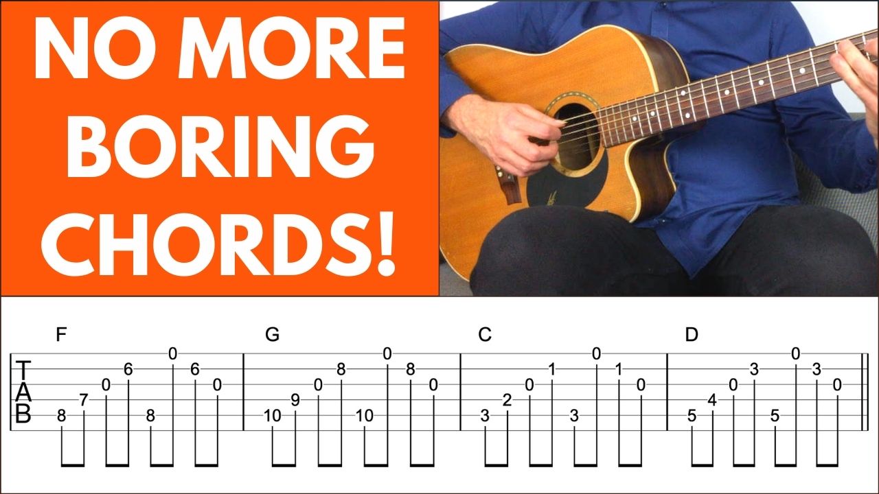 Open Guitar Chord Video Page Pic
