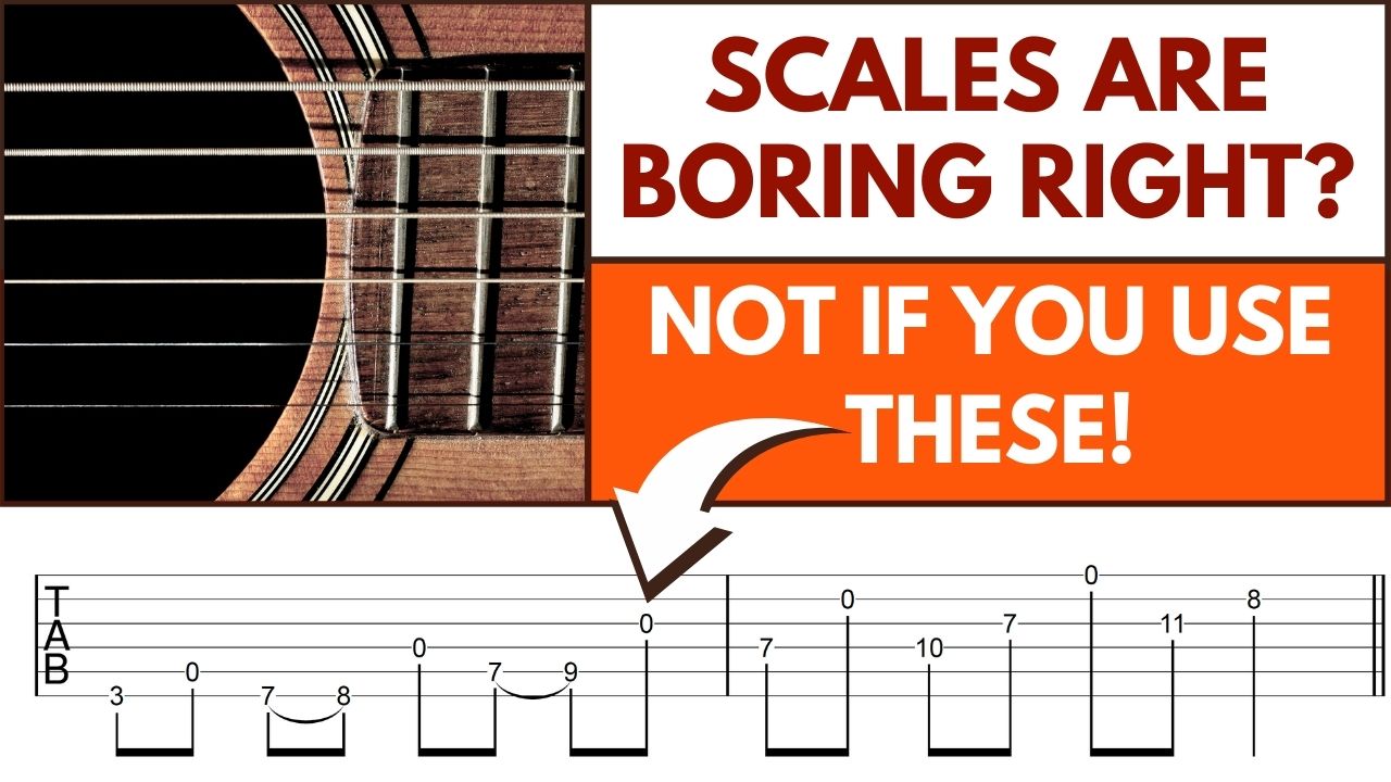 How To Play Unique Open String Scales On Guitar